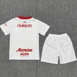2025/26 Chivas Away White Fans Kids Soccer jersey