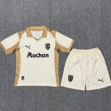 2025/26 RC Lens 3RD White Fans Kids Soccer jersey