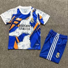 2025/26 R MAD Special Edition Blue Fans Kids Soccer jersey