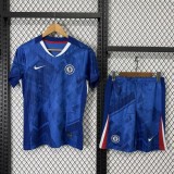2025/26 CHE Home Blue Fans Kids Soccer jersey
