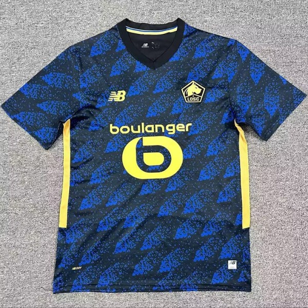 2025/26 Lille 3RD Dark Blue Fans Soccer jersey