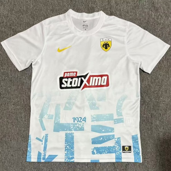 2025/26 AEK Athens 3RD White Fans Soccer jersey