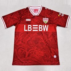 2025/26 VfB Stuttgart Away Red Fans Soccer jersey