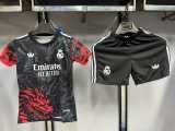 2025/26 R MAD Special Edition black and red dragon Fans Kids Soccer jersey