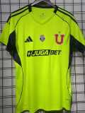 2025/26 Universidad de Chile 3RD Aqua Fans Soccer jersey