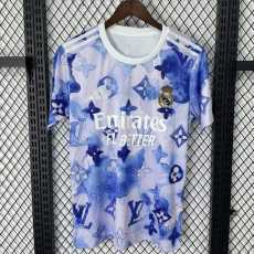 2025/26 R MAD Special Edition white  blue Fans Soccer jersey