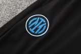 2025/26 INT Black Half Pull Tracksuit