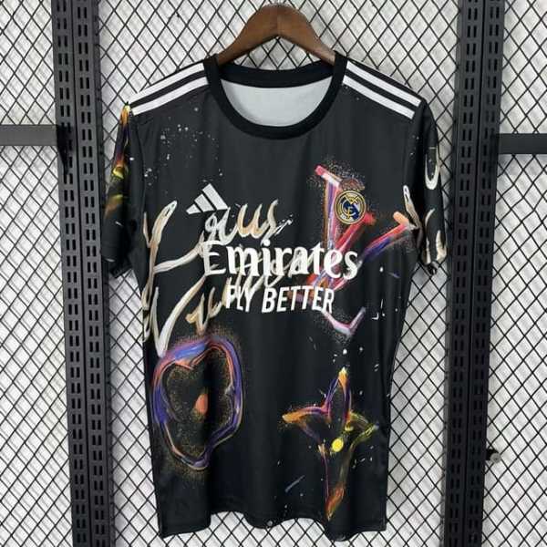 2025/26 R MAD Special Edition Black Fans Soccer jersey