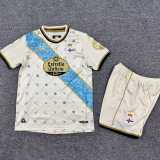 2025/26 La Coruna 3RD White Fans Kids Soccer jersey