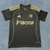 2025/26 Fulham 3RD Black Fans Soccer jersey