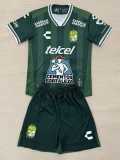2025/26 Leon Home Green Fans Kids Soccer jersey