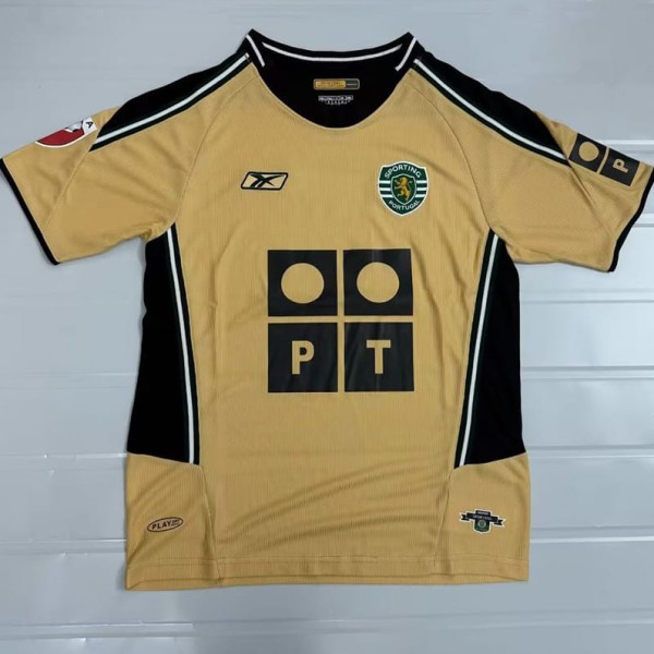 2003/04 Sporting Lisbon Away Retro Soccer jersey