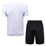 2025/26 Man Utd White Training Shorts Suit