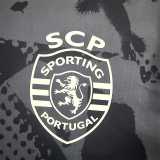 2025/26 Sporting Lisbon Black Training Shirts
