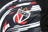 2025/26 Sao Paulo FC Black Training Shorts Suit