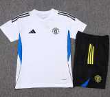 2025/26 Man Utd White Training Shorts Suit
