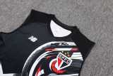 2025/26 Sao Paulo FC Black Training Shorts Suit