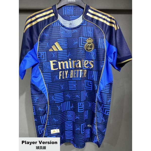 2025/26 R MAD Blue Player Training Shirts