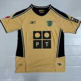 2003/04 Sporting Lisbon Away Retro Soccer jersey