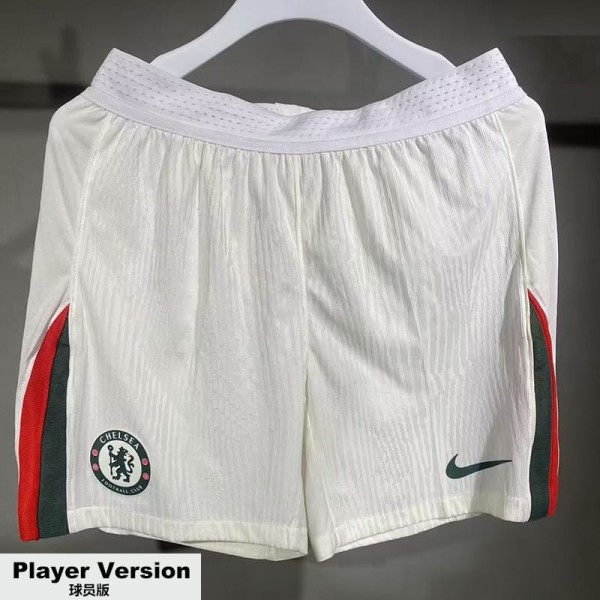 [PLAYER] 2025/26 CHE Away White Player Soccer Shorts