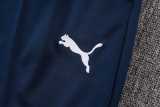 2025/26 Man City Azure Half Pull Tracksuit