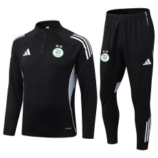 2025 Algeria Black Half Pull Tracksuit