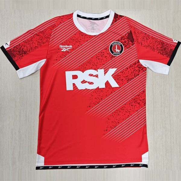2025/26 Charlton Athletic Home Red Fans Soccer jersey