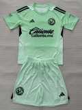 2025/26 Club America GKG Aqua Fans Kids Soccer jersey