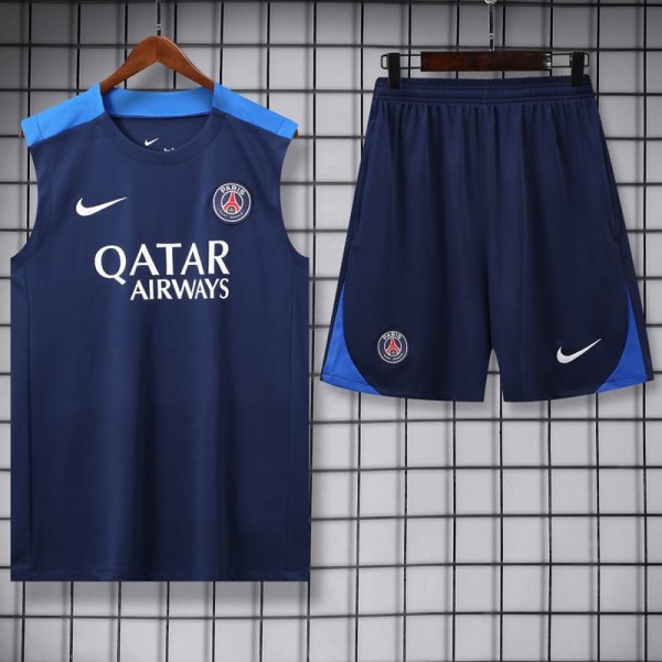 2025/26 PSG Dark Blue Training Shorts Suit