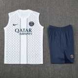 2025/26 PSG White Training Shorts Suit