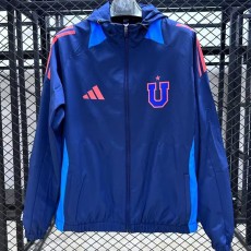 2025/26 Universidad de Chile Dark Blue Windbreaker