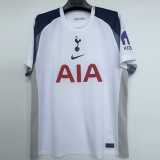2025/26 TOT Home White Print Picture Son #7 Fans Soccer jersey