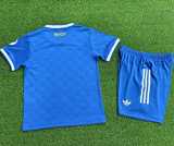 [PLAYER] 2025/26 R MAD 3RD Blue Player Kids Soccer jersey