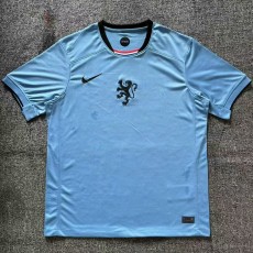 2025 Netherlands Special Edition Blue Fans Soccer jersey