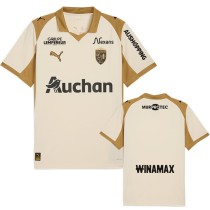 2025/26 RC Lens 3RD Yellow with all the Sponsor Fans Soccer jersey