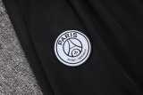 2025/26 PSG Black Kids Half Pull Tracksuit