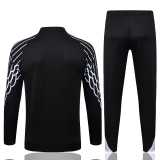 2025/26 PSG Black Kids Half Pull Tracksuit