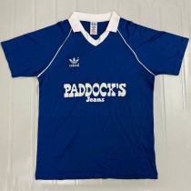1990/91 FC Schalke 04 Home Blue Retro Soccer jersey