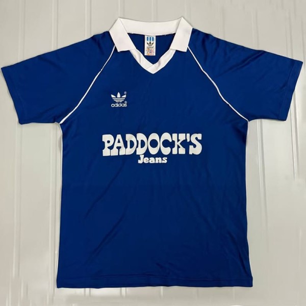 1990/91 FC Schalke 04 Home Blue Retro Soccer jersey