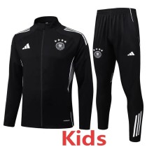 2025 Germany Black Kids Tracksuit