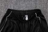 2025 Argentina Black Kids Half Pull Tracksuit