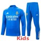 2025/26 R MAD Blue Kids Half Pull Tracksuit