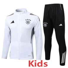 2025 Germany White Kids Tracksuit
