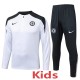2025/26 CHE White Kids Half Pull Tracksuit