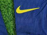 [PLAYER] 2025/26 BAR Home Dark Blue Player Kids Soccer jersey