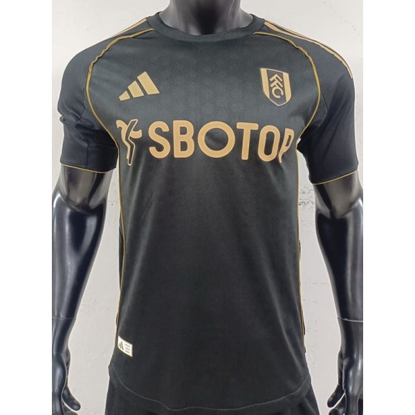 [PLAYER] 2025/26 Fulham 3RD Black Player Soccer jersey