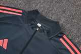 2025/26 Bayern Gray Kids Half Pull Tracksuit
