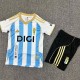 2025/26 Real Oviedo 3RD Blue Fans Kids Soccer jersey