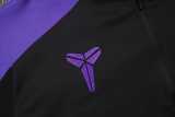 2025/26 BAR Black Kids Half Pull Tracksuit