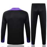 2025/26 BAR Black Kids Half Pull Tracksuit